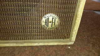 SEEBURG JUKEBOX Vintage Remote Wall Corner Speaker 3