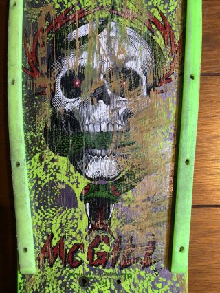 Vintage Powell Peralta Skateboard Deck Mike Mcgill