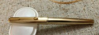 Vintage Parker 51 Fountain Pen 1/10 12k Goldfield Cap