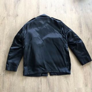 Vintage 1970’s Nylon Chicago Police Department Motorcycle Jacket sz 42 Long CPD 8
