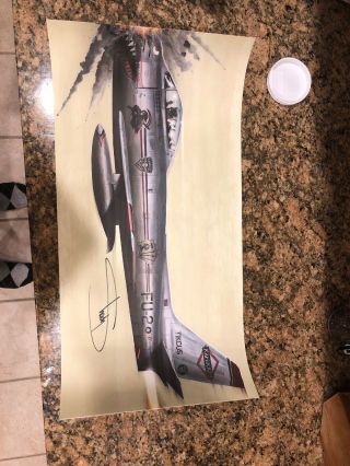 Eminem Signed Kamikaze Lithograph Album Art Rare Directly From Eminem