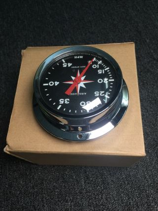 AIRGUIDE SEA SPEED MARINE INSTRUMENT SPEEDOMETER VINTAGE 4787 USA Chicagp 2