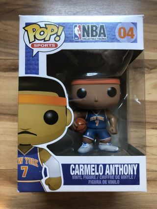 Pop Funko Carmelo Anthony 04 Nba Rare Vintage Grail Mindstyle Exclusive Vaulted