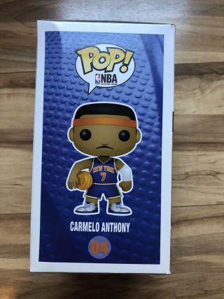 Pop Funko Carmelo Anthony 04 NBA Rare Vintage Grail Mindstyle exclusive Vaulted 4