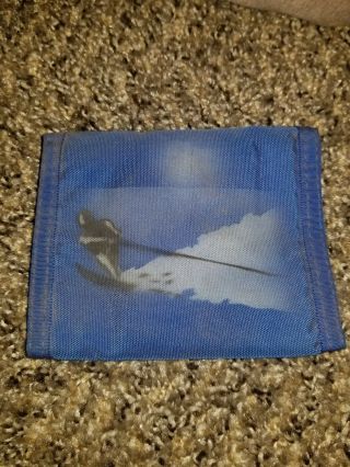Vintage Water Ski Velcro Wallet Op O 