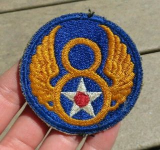 Ww2 Us Army Military 8th Air Force Shoulder Patch Insignia