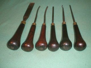 Vintage E C Simmons Keen Kutter Carving Chisel Set K3 w/ Box Contains 12 6
