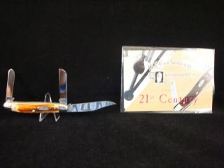 Case Xx 5347hp 1940 To 1957 Rare Red Stag Premium Stock Knife Nr Origina