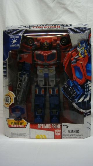 Transformers Cybertron Robots In Disguise Optimus Prime Leader Near Rare