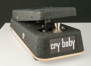 Vintage Jen Cry Baby Wah Pedal Italy 1969 Red Fasel Sounds Great Guitar Bass
