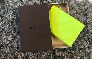 Louis Vuitton Damier Infini Card Holder Rare