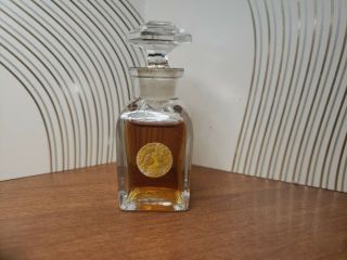 Vintage Houbigant Baccarat Style Perfume Bottle Le Parfum 90 Full