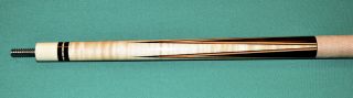 Vintage McDermott C - 6 Pool Cue with case and 2 shafts 4