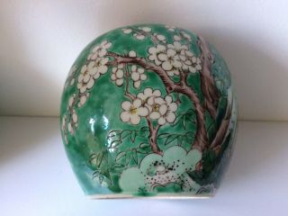 Antique Chinese Porcelain Blossom Prunes Design Signed Ginger Jar 6