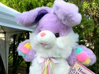 Vintage Dan Dee Hoppy Hopster Easter Bunny Rabbit Plush Stuffed Animal Toy 3