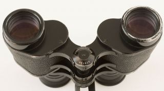 Vintage Carl Zeiss Germany Binoculars 8x30B 8x30 B with Leather Case sn 579196 2