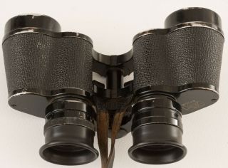 Vintage Carl Zeiss Germany Binoculars 8x30B 8x30 B with Leather Case sn 579196 4