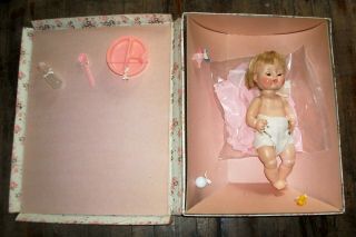 Vintage Madame Alexander Sweet Tears Doll In Rare Box With Clothes &