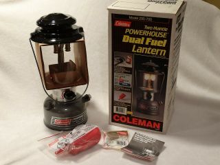 Coleman Model 295 - 700 Dual Fuel Lantern