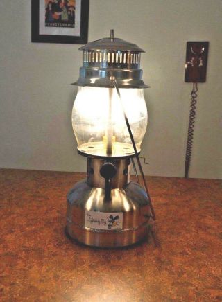 " Lightning Bug " Amish Made / All Ss,  Brass - 1,  000 Cp Pressure Lantern New/rare