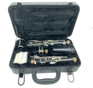 Vintage Buffet Crampon & Cie A Paris Clarinet With Case And Many Extra Reeds