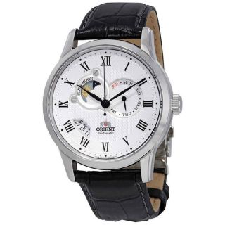 Orient Executive Sun And Moon 2 Automatic White Dial Men 