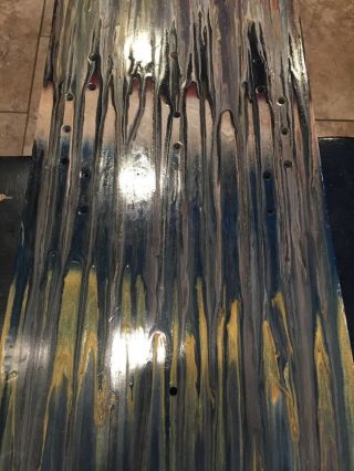 VINTAGE BURTON CRAIG KELLY AIR SNOWBOARD Painted Face & Holes Drilled Make Offer 6