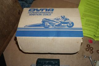 Vintage Boxed set of 3 Dynatek Ignition Coils Kit 3 ohm Single Output DC3 - 1 Dyna 7