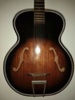 Vintage Harmony Archtone Acoustic Archtop Guitar