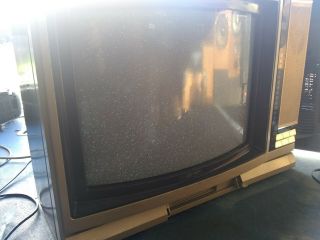 Vintage Sony Trinitron Color Television Kv - 1957r 1984