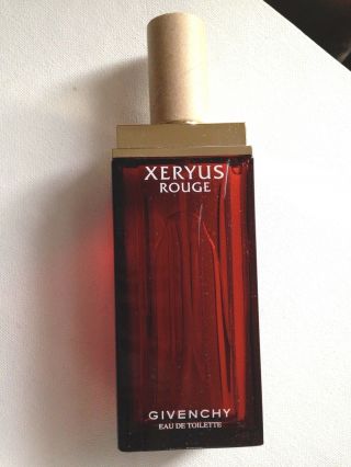 Vintage Givenchy Xeryus Rouge Men Eau De Toilette Spray 3.  3 Oz 100ml