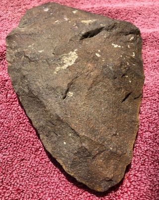 Vintage Authentic Native American Indian Stone Axe Head Hammer Artifact Tool L 5