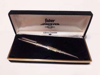 Vtg Fisher Space Pen 25th Anniversary Apollo 11 Moon Landing Nitrogen Powered