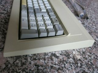 Vintage Zenith Data Systems XT Keyboard with Alps Green Linear 5