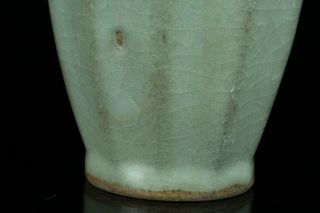 MAY254 KOREAN GORYEO CELADON PORCELAIN BOTTLE VASE ENGRAVING 8