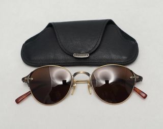 NICOLE Matsuda 2621 sunglasses vintage brown brass bronze small japan 10