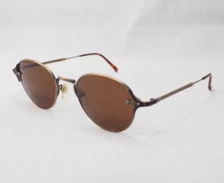 NICOLE Matsuda 2621 sunglasses vintage brown brass bronze small japan 3