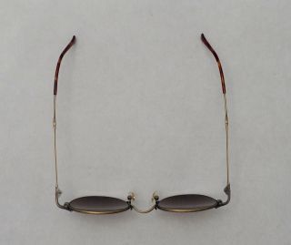 NICOLE Matsuda 2621 sunglasses vintage brown brass bronze small japan 9