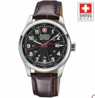 Wenger Swiss Army 79303c Military Alpine Terragraph Leather Men 