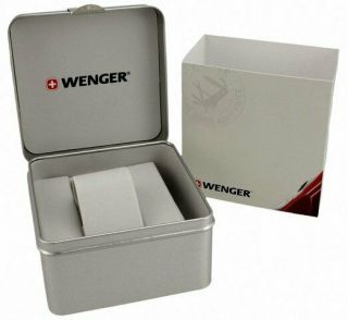 Wenger Swiss Army 79303c Military Alpine Terragraph Leather Men ' s Watch 2