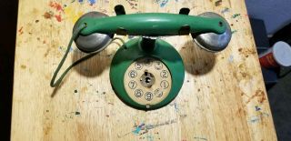 Antique Vintage Tin Toy Telephone