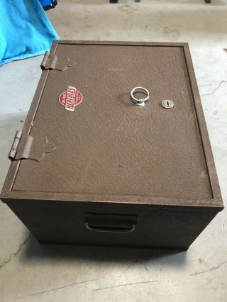 Vintage Meilink Hercules Locking Safe - T - Vault Safe,  Ohio,  USA,  With Key FC8 3