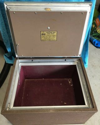 Vintage Meilink Hercules Locking Safe - T - Vault Safe,  Ohio,  USA,  With Key FC8 5
