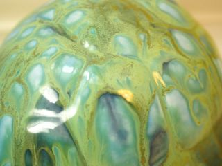Vintage 1950s RARE Monterey Jade Marked W5 California Ceramic 8 