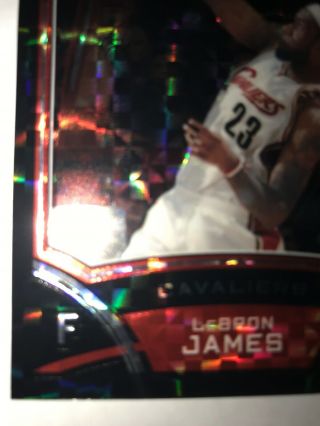 LEBRON JAMES 2008 - 09 BOWMAN CHROME X - FRACTOR 295/299 Cavs  9