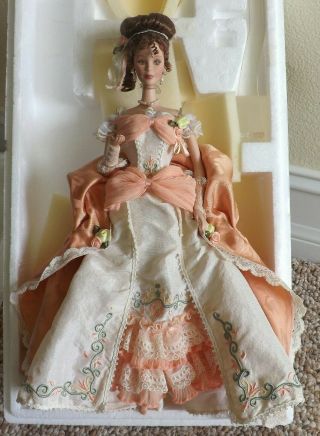 Orange Pekoe Victorian Tea Porcelain Barbie Doll 25507 Limited Edition Of 4000