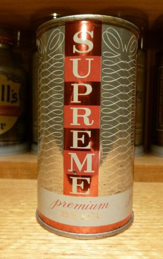 Supreme Premium Beer Flat Top Can - Usbc 138 - 05 - Rare -