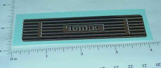 Mighty Tonka Van Grill Replacement Sticker Tk - 181b