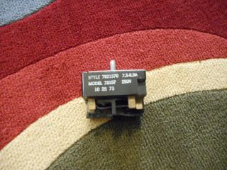 Frigidaire Tappan Burner Control Switch Range 7521370 Vintage Gm Heat Minder