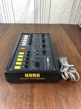 Korg X - 911 Vintage Analog Guitar Synthesizer Please Read 3